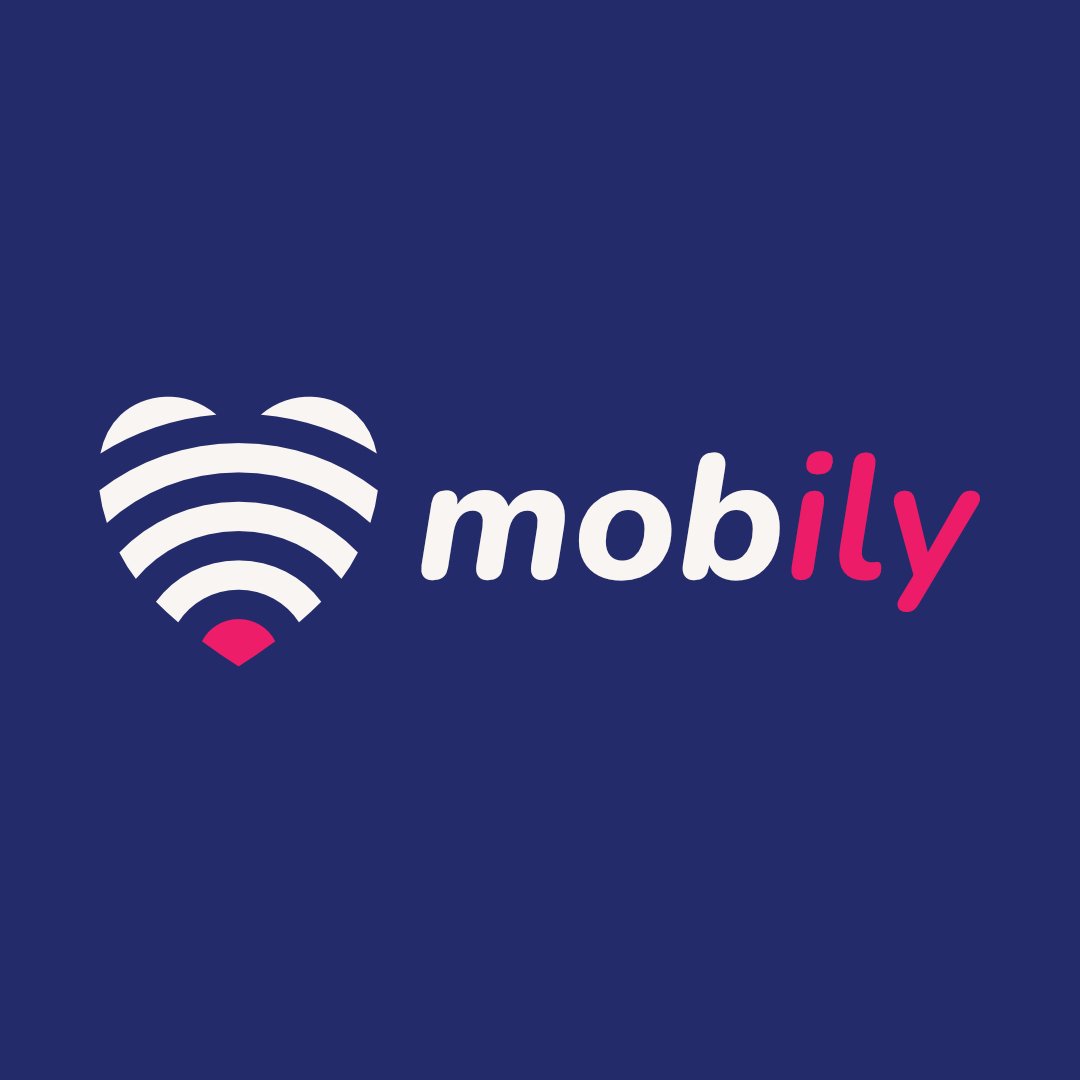 Horizontal Lockup – White Mobily Horizontal Lockup
