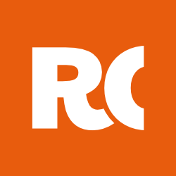 Letter R curving into O